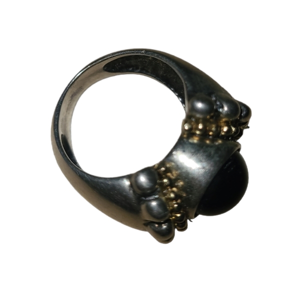 Fratelli Menegatti Caviar Black Onyx Ring - Picture 4 of 5